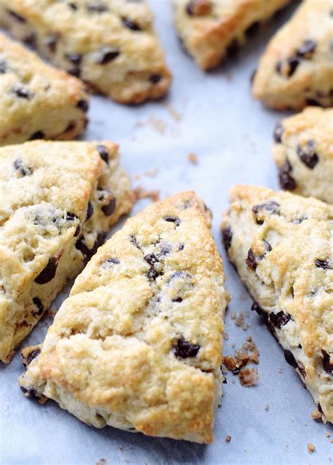 Tender Chocolate Chip Scones Video Truffles And Trends