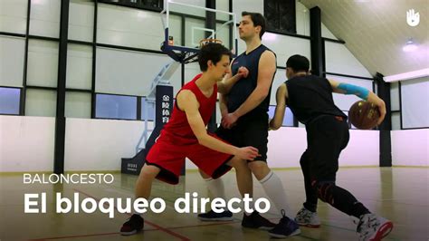 Cómo se realiza un bloqueo en baloncesto Haras Dadinco