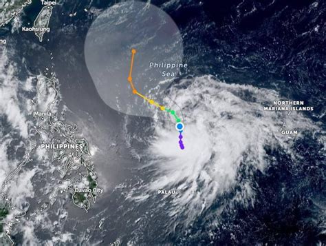 Lpa Develops Into Tropical Depression Is Named Chedeng The Manila