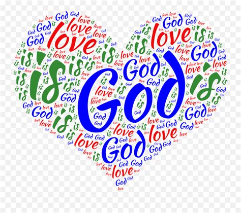 God Is Love Heart Wordartcom Love Word Art Emojigod Emoji