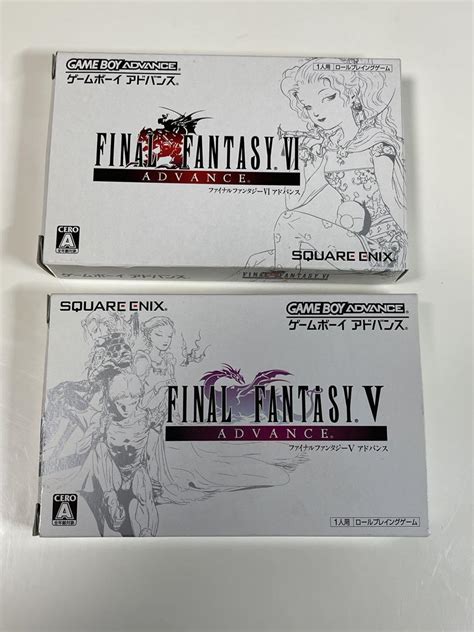 Gba ファイナルファンタジーv Iv アドバンス Ff5ff6 By メルカリ