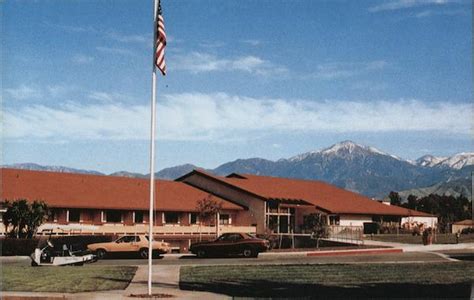 Plymouth Village Redlands, CA Postcard