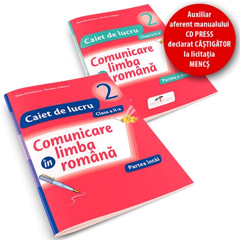 Set Caiet Comunicare In Limba Romana Cls 2 Partea I Partea II PDF