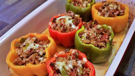 Keto Stuffed Peppers Recipe - Keto Daily