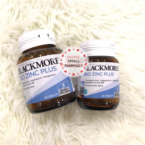 Blackmores Bio Zinc Plus Tablets 30s 90s Shopee Malaysia