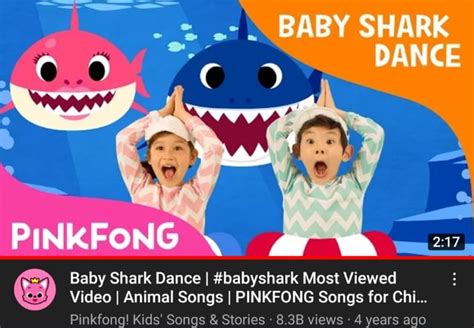 BABY SHARK DANCE PINKFONG Baby Shark Dance I #babyshark Most Viewed Video I I Animal Songs I I ...