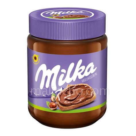 Milka Hazelnut Spread Creme Glass Jar 350g