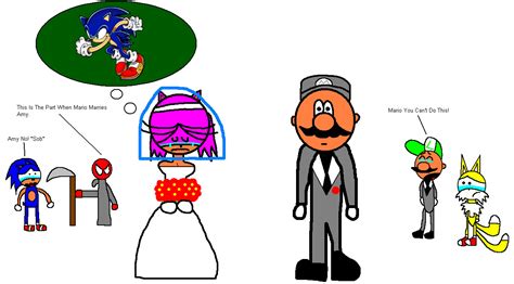 Mario And Amy's Wedding by sc1614 on DeviantArt