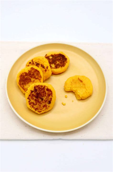 Galettes de potimarron au curcuma Cuisinez pour bébé