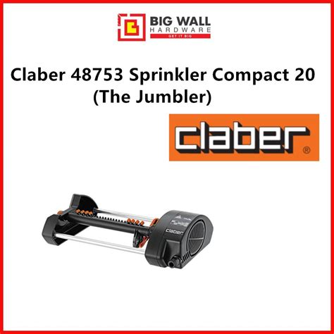 Claber Compact Aqua Control Sprinkler Big Wall Hardware