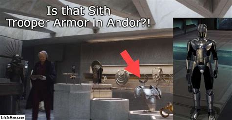 Sith Trooper Armor in Andor - LifeIsMeme