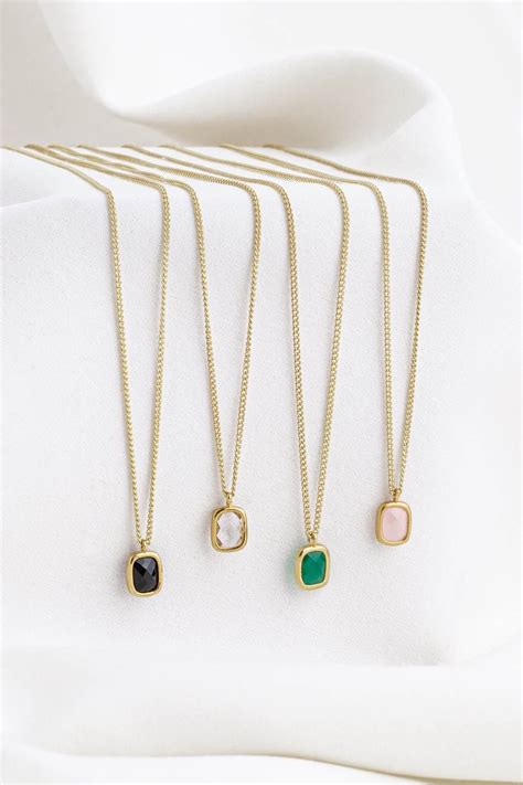 Vika Necklace Pedant Necklace Trendy Necklace Zircon Necklace