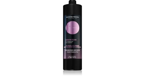 EUGÈNE PERMA Essential Keratin Silver shampoing pour cheveux blonds et