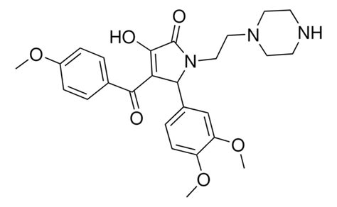 5 3 4 DIMETHOXYPHENYL 3 HYDROXY 4 4 METHOXYBENZOYL 1 2 1