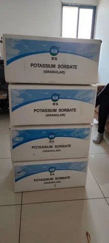 Potassium Sorbate Cosmetic Grade For COSMATIC USE Packaging Size 25