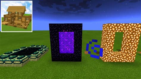 Block Crazy Robo World How To Make PORTALS To HEAVEN END And NETHER