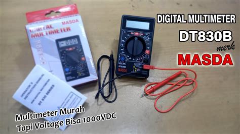 Digital Multimeter Dt B Masda Test Multitester Berbagi Cerita