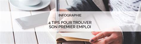 INFOGRAPHIE 4 Tips Pour Trouver Son Premier Emploi MeetYourJob