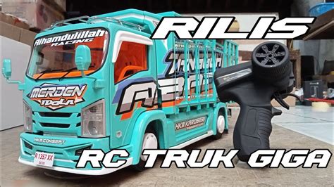 MINIATUR TRUK RC ISUZU Elf NMR 71 GIGA Review YouTube