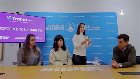 Se Realiz El Sorteo De Microcr Ditos Del Programa Trama Emprendedora