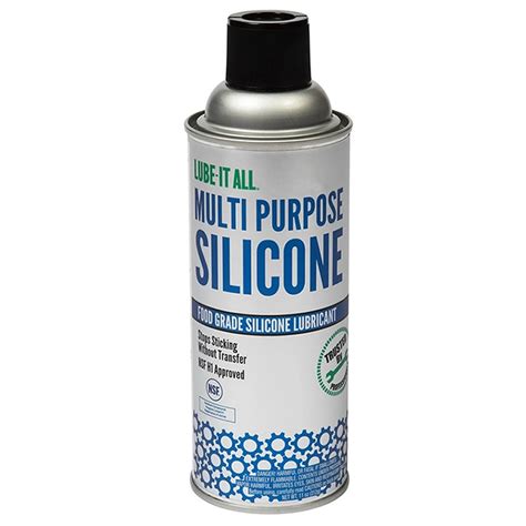 LA525 Lube It All 525 Multi Purpose Food Grade Silicone Lubricant 11 Oz