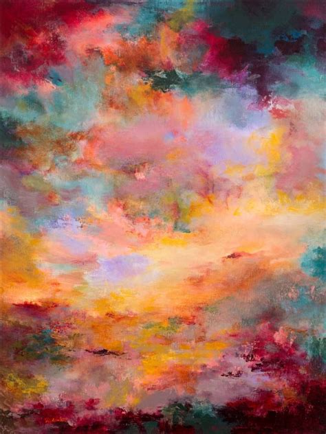 Sunset Painting Abstract Art Painting Abstract Painting