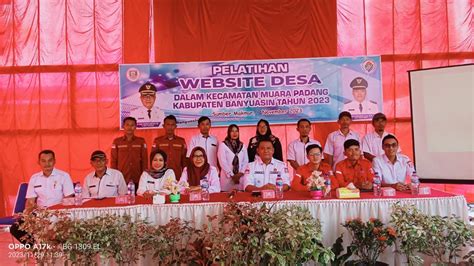 Beranda Website Desa Sido Mulyo 18 Kecamatan Muara Padang Kabupaten