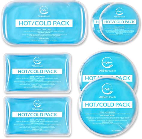 Reusable Hot And Cold Gel Ice Packs For Injuries Cold Compress Ice