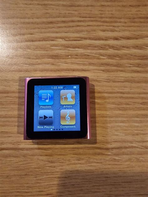 Apple Ipod Nano 6th Generation Red 16 Gb Ebay