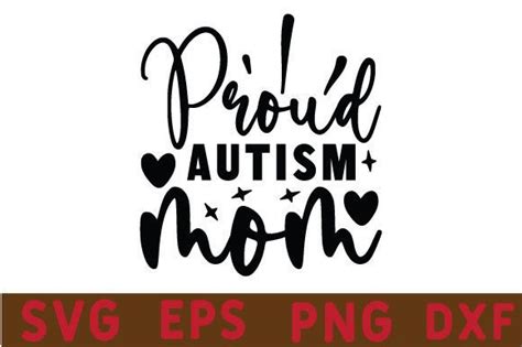 Proud Autism Mom Graphic By Design King 62 · Creative Fabrica