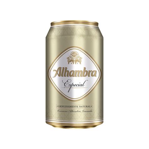 Pack Uds Alhambra Especial Cerveza Lager Lata Cl Avunto