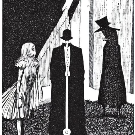 The Watchmen By Edward Gorey Stable Diffusion Openart