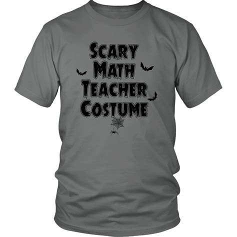 Halloween Scary Math Teacher Costume Halloween Unisex T Shirt Mens Tshirts Tshirt Designs T