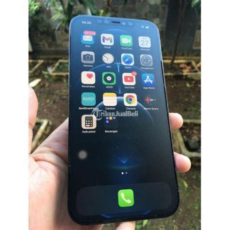 HP Apple IPhone 12 Pro Max 128GB Ex IBox Mulus Like New Fullset Di