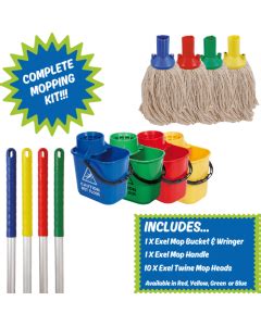 Plastic Metal Mop Buckets Buy Online At Janitorial Direct