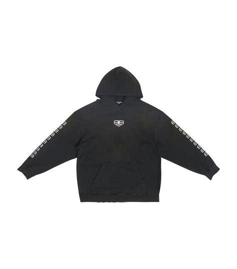 Balenciaga Bb Pixel Hoodie Harrods Us