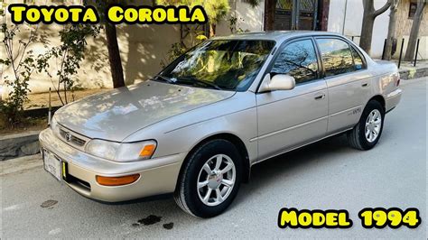 تیوتا کرولا مادل ۱۹۹۴ برای فروش Toyota Corolla Dx Model 1994 For Sale