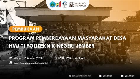 Pembukaan P2md Hmj Ti 2021 Program Pemberdayaan Masyarakat Desa