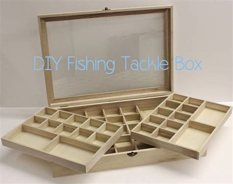 Ben Franklin Crafts and Frame Shop, Monroe, WA: DIY Fishing Tackle Box for Dad