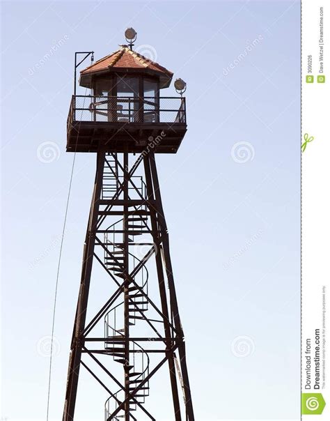 Prison Guard Tower On Alcatraz Island Sponsored Guard Prison