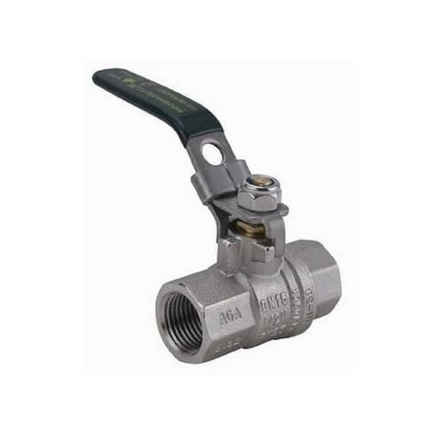 25mm Lockable Lever Ball Valve F X F Gas And Water Approved