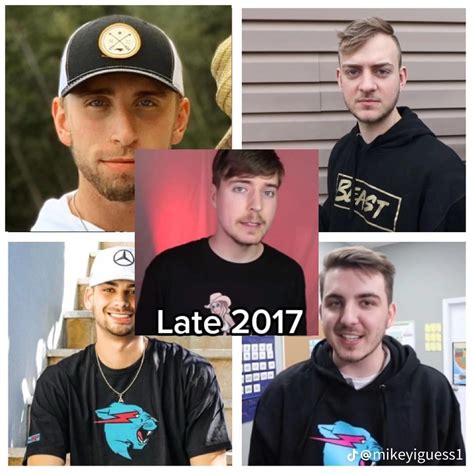 Mrbeast crew evolution (2017-2022) : r/MrBeast