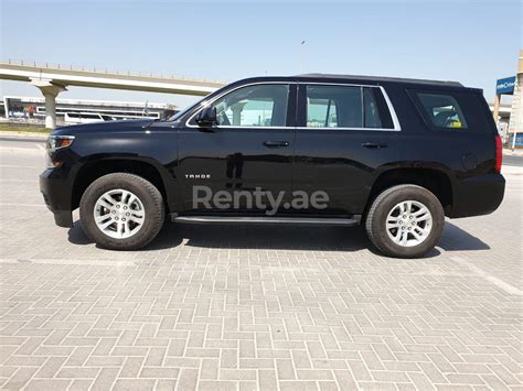 Rent A Chevrolet Tahoe Black Id In Dubai Renty Ae