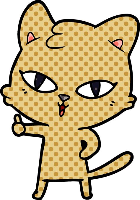 Personaje De Gato De Dibujos Animados 12536656 Vector En Vecteezy