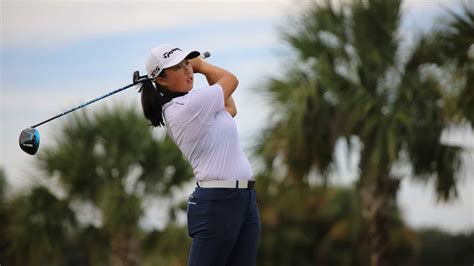 Ruoning Yin Overcomes First Bogey Maintains Advantage News LPGA