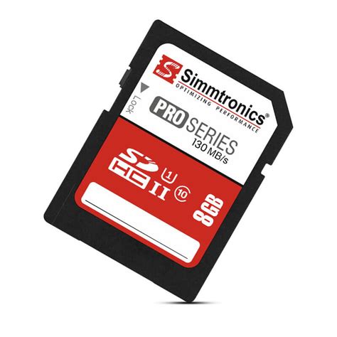 8GB HIGH SPEED CAMERA CARD - Simmtronics