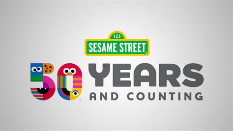 Breaking down Sesame Street's 50th anniversary logo