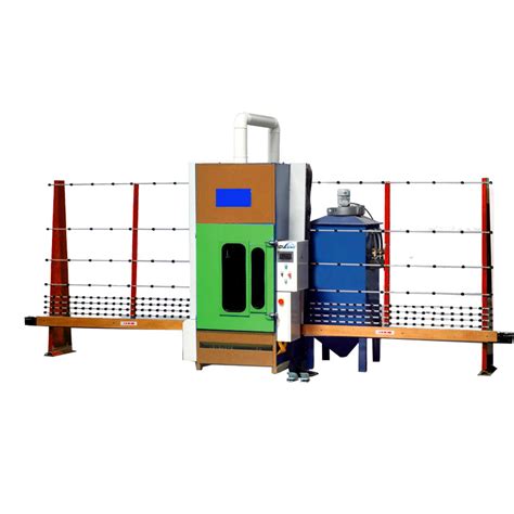 Vertical Sand Blasting Glass Machine Mirror Industrial Glass Door