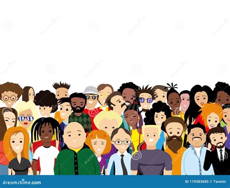 Diverse People Clip Art Cartoons