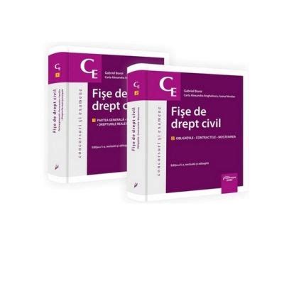 Fise De Drept Civil Editia A 5 A 2 Volume Gabriel Boroi